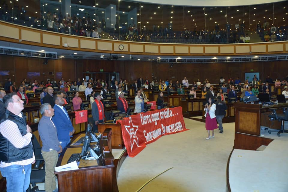 La FEI Presente en la Asamblea Nacional del Ecuador.